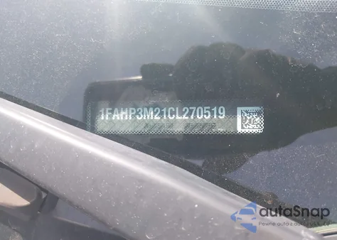 2012 Ford Focus Sel z USA, uszkodzony, nr VIN 1FAHP3M21CL270519